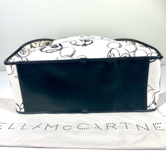 Stella McCartney Disney Fantasia Mickey Mouse Cotton X-Large Tote With Pouch NEW - Picture 7 of 17